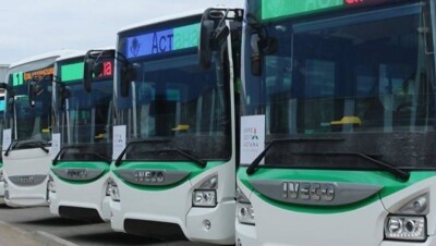 Гибридные автобусы Urbanway привезли в Астану к ЭКСПО-2017