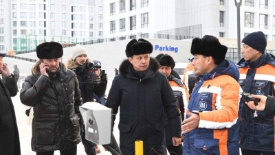 Аким столицы осмотрел "умные" дома Астаны
