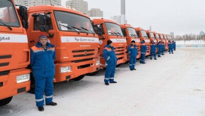 Автопарк коммунальных служб Нур-Султана пополнили более 60 единиц новой техники