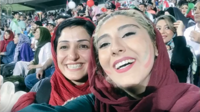 В Иране впервые почти за 40 лет женщин допустили на стадион