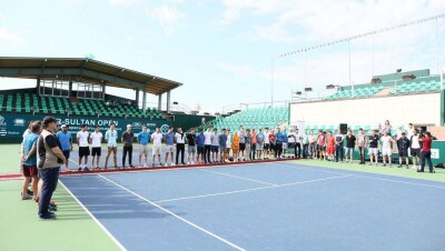 Международный теннисный турнир Nur-Sultan Open открылся в столице