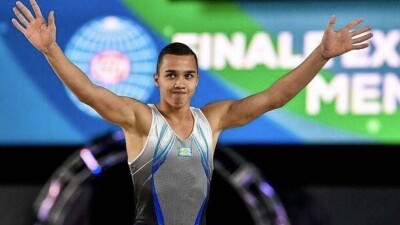 Казахстанский гимнаст Милад Карими выиграл две серебряные медали на этапе Кубка мира