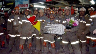 Шахта "Казахстанская" АМТ досрочно выполнила годовой план по добыче угля