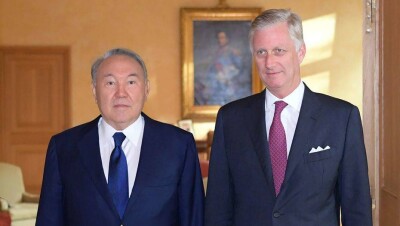 Нурсултан Назарбаев встретился с королём Бельгии Филиппом