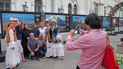 В Москве фотографии журналистов "National Geographic" о Казахстане выставлены на показ 