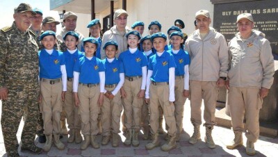 Токаев открыл военно-патриотический сбор молодёжи "Айбын" в Карагандинской области