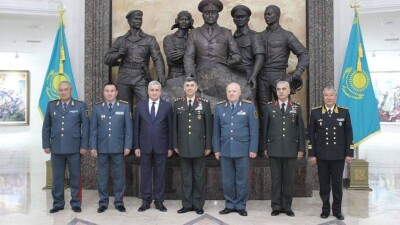 В Астане состоялся визит военной делегации Турецкой Республики