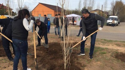 Аким Астаны навёл порядок в посёлке Мичурино