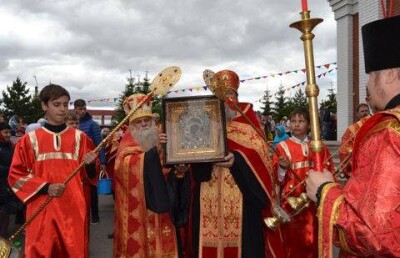 В Петропавловск прибыла Казанская чудотворная икона Божией Матери