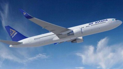 Эйр Астана: Самолёт вернулся в Нур-Султан из-за неисправности двигателя