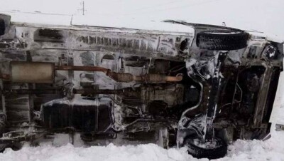 В Актюбинской области в ДТП пострадали журналисты, ехавшие на отчёт акима района