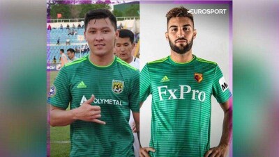 В ФК "Тобол" ответили на вопрос о форме, которая совпадает с формой английского клуба