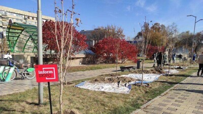 Ещё одну аллею журналистов открыли в Алматы 