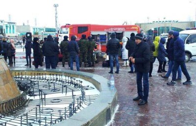 Стала известна причина массовой эвакуации людей на вокзале Астаны