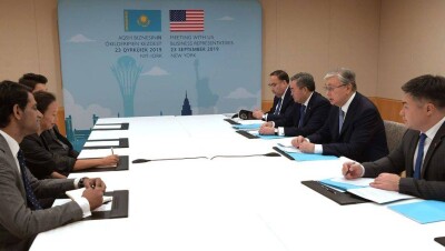 Токаев встретился с руководителями крупных международных компаний в США