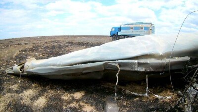После трагедии под Жезказганом упавшие фрагменты ракеты искали с помощью беспилотника 