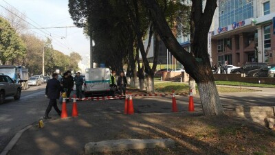 В Алматы стреляли у отделения банка
