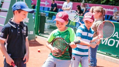 Gorky Tennis Park устроил спортивный праздник в Международный день защиты детей