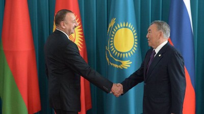 Назарбаев и Алиев подписали шесть соглашений в Баку