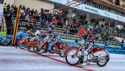 Чемпионат мира по мотогонкам на льду стартовал на катке "Медеу" в Алматы