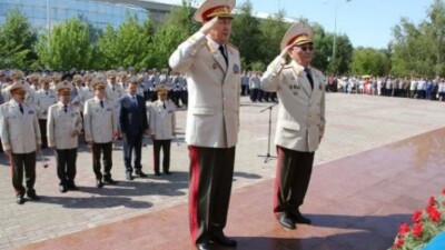 В Астане почтили память полицейских, погибших при исполнении служебных обязанностей