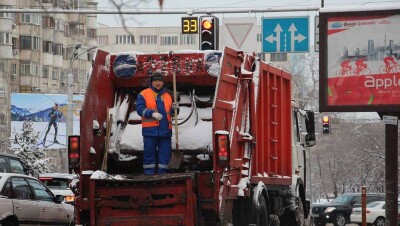 В Алматы выпало 15 см снега, снегопад продолжится ещё пять дней