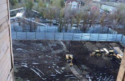 Площадку для строительства АЗС в Академгородке расширили после приезда замакима Алматы