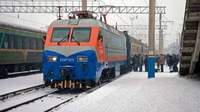 Дополнительные рейсы поезда Алматы - Костанай запустят к новогодним праздникам