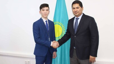 Школьник стал внештатным советником главы департамента АГДСПК в Кызылорде