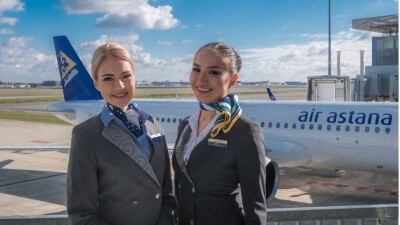 Астанчанин проведёт сутки в ИВС за приставание к бортпроводнице "Эйр Астаны"