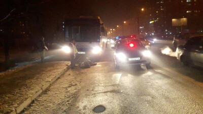 Пенсионерку на пешеходном переходе задавил автобус в Алматы