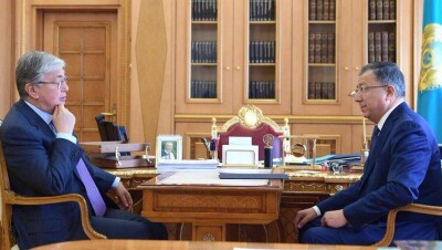 Касым-Жомарт Токаев принял в Акорде Жансеита Туймебаева