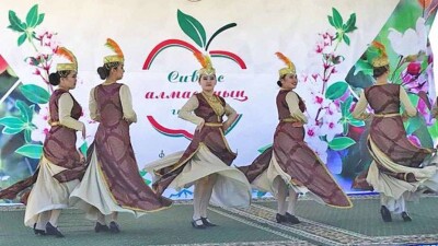 В Алматинской области туристы увидели "Цветение яблони Сиверса"