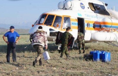 На моренных озёрах Джунгарского Алатау установлено три поста наблюдения