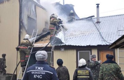 Пожар на заводе в Петропавловске локализован