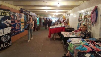 Подземные переходы Караганды превратили в непроходимый базар