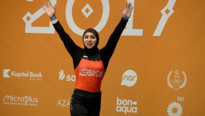 Штангистка из Атбасара стала чемпионкой Исламиады в составе Азербайджана