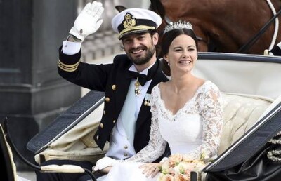 Единственный сын шведского короля женился на звезде реалити-шоу