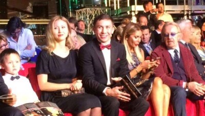 Головкин рассказал, почему супруга и сын не ходят на его бои