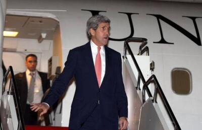 Госсекретарь США Джон Керри прибыл в Казахстан