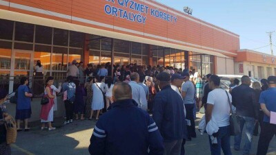 Ложная рассылка в соцсетях стала причиной ажиотажа в ЦОНах Шымкента
