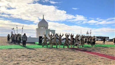 Мавзолей Таксайской принцессы открыли в ЗКО