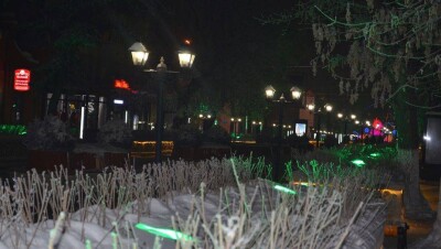 За улицу разбитых фонарей в центре Петропавловска оштрафовали хулигана