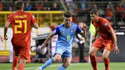 Бельгия разгромила Казахстан в квалификации чемпионата Европы по футболу