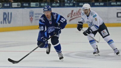 "Барыс" проиграл минскому "Динамо" в КХЛ