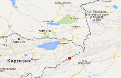Землетрясение зафиксировали сейсмологи в 255 км от Алматы