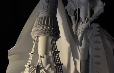 Необычные казахские свадебные наряды создаёт модельер из России 