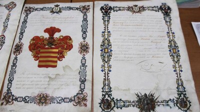 Дворянскую грамоту, пожалованную казаху Николаем I, показали в Петропавловске