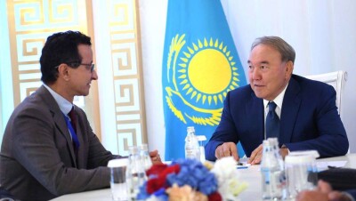 Нурсултан Назарбаев встретился с председателем совета директоров DP World 