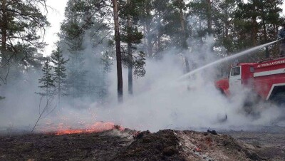 Площадь лесного пожара в ВКО увеличилась до 2500 га